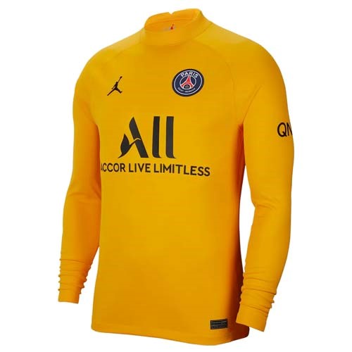 Tailandia Camiseta Paris Saint Germain Portero 2021-2022 Amarillo